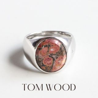 TOM WOOD - トムウッド ピンクマーブルリングの通販 by 招き猫