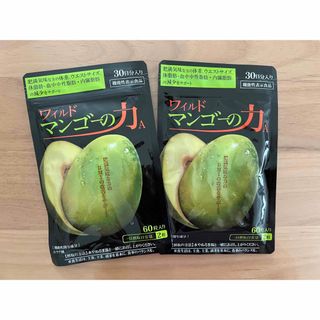 ワイルドマンゴーの力　賞味期限2023年8月と10月(ダイエット食品)