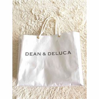 ディーンアンドデルーカ(DEAN & DELUCA)の何度も使えるショッパー紙袋★DEAN&DELUCA ビニール張り(ショップ袋)