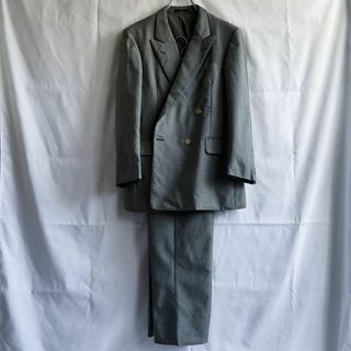 バーバリー(BURBERRY)の【Burberry】 ダブル ブレステッド セットアップ グレー(セットアップ)