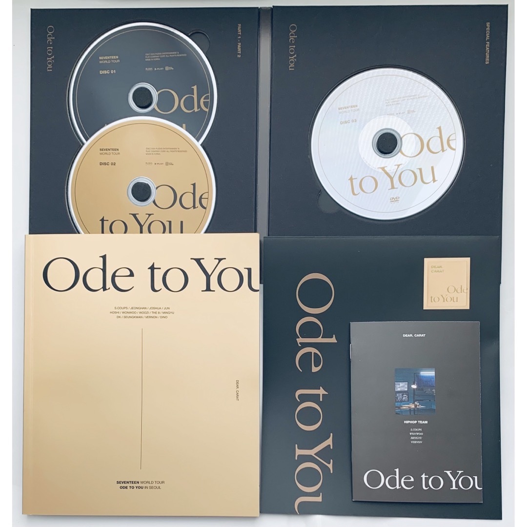 SEVENTEEN - SEVENTEEN ODE TO YOU DVD ソウルコン オドコン SEVENTEEN - SEVENTEEN ODE TO YOU DVD ソウルコン オドコン