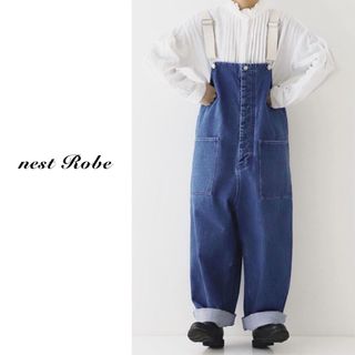 nest Robe - ネストローブ デッキサロペット オリーブの通販|ラクマ