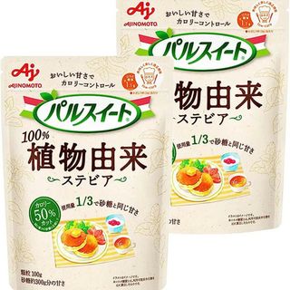 アジノモト(味の素)のパルスイート100%植物由来カロリー５０%カット100g  ステビア(調味料)