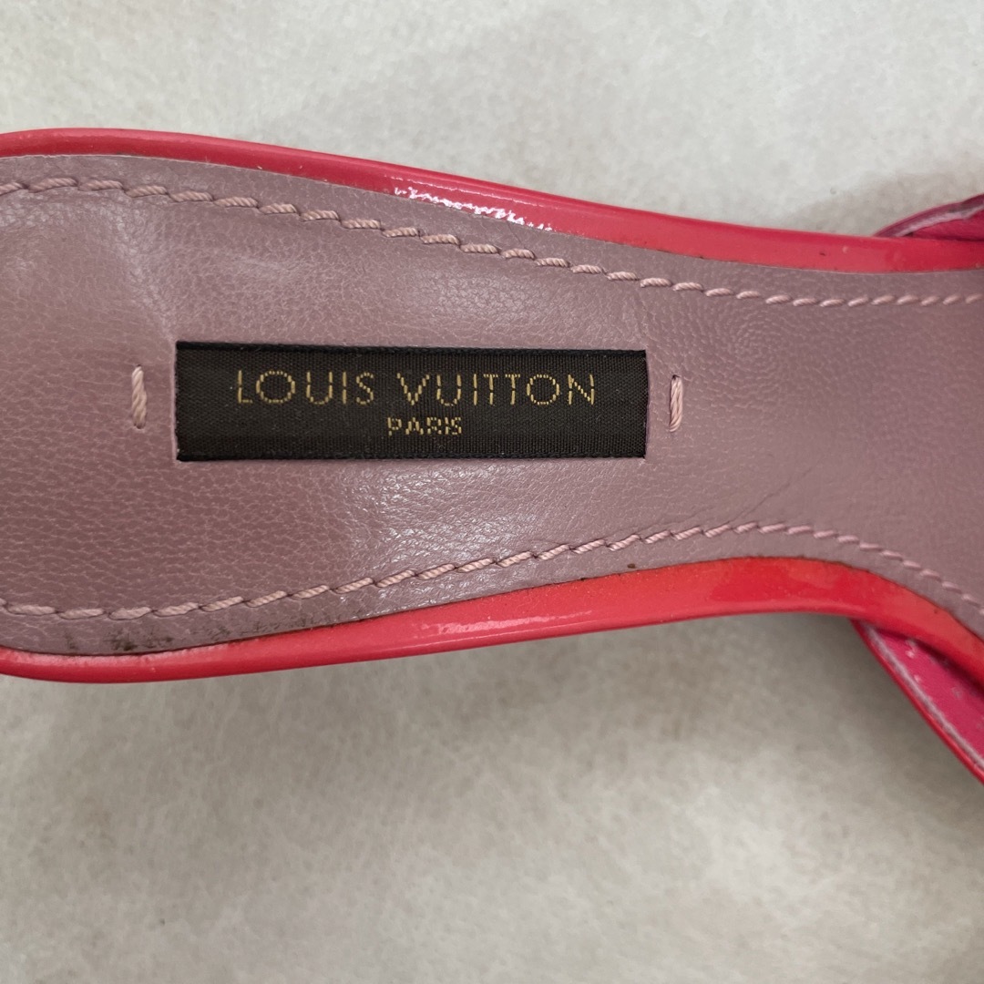 LOUIS VUITTON(ルイヴィトン)のルイヴィトン　モノグラム　ミュール　ピンク　35 1/2 レディースの靴/シューズ(ミュール)の商品写真