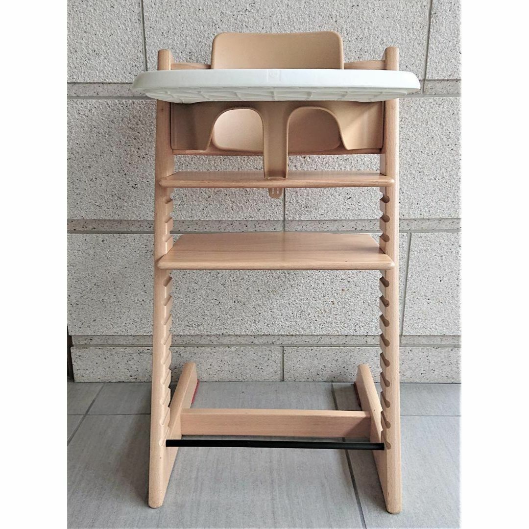 公式】 【美品】ストッケ トリップトラップSN.4~ ベビーセット