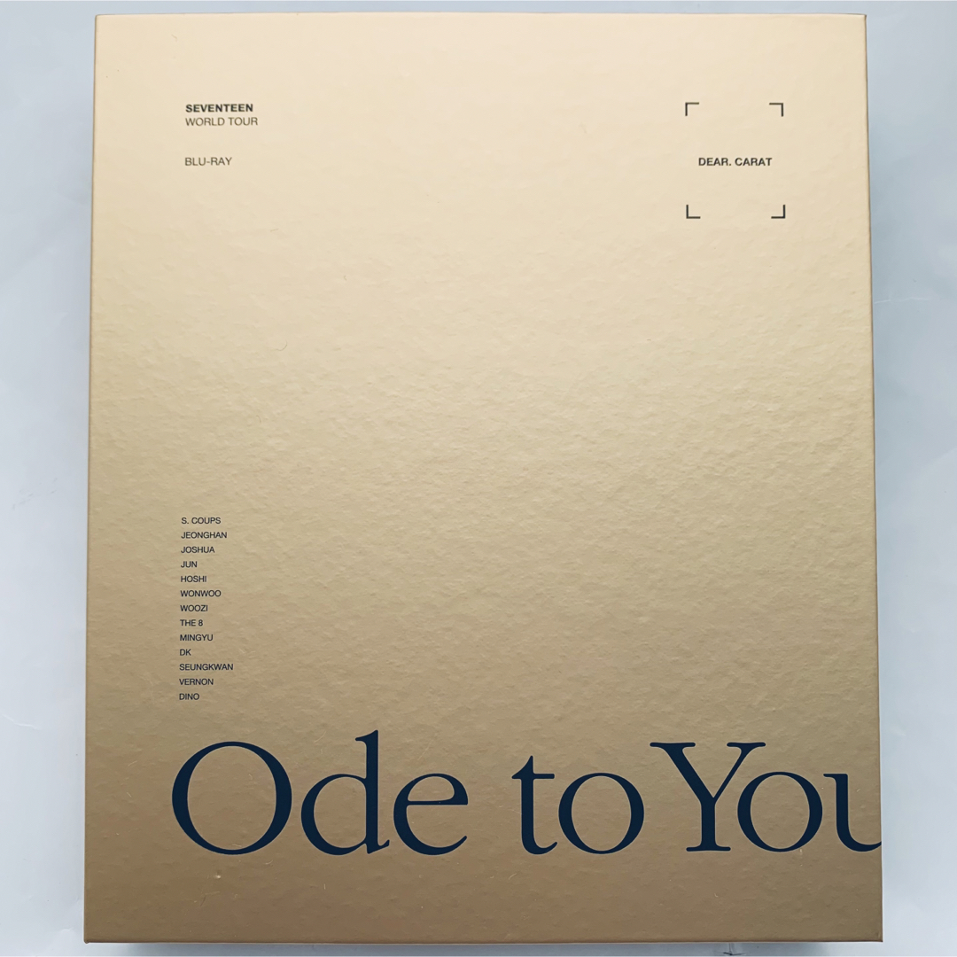 ★値下げ★SEVENTEEN ode to you Blu-ray ソウルコン