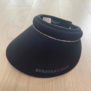 バーバリー(BURBERRY)の【美品】バーバリー　サンバイザー(その他)