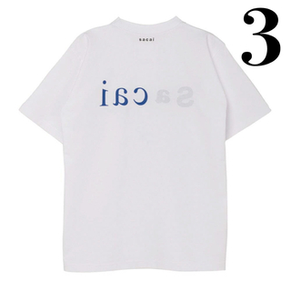 サカイ(sacai)の白　3  A Magazine SACAI Tシャツ　サカイ(Tシャツ/カットソー(半袖/袖なし))