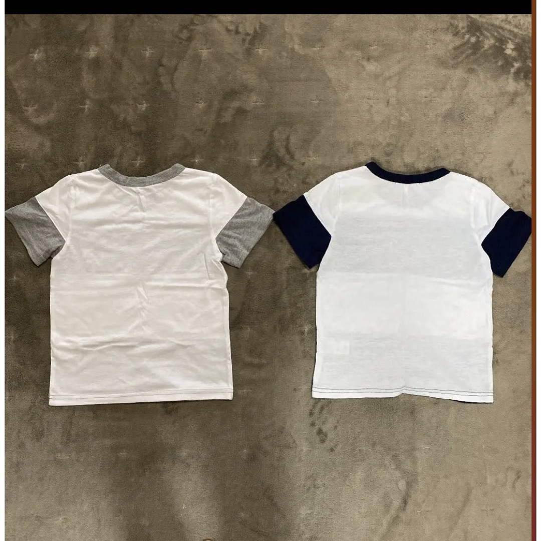 GLOBAL WORK(グローバルワーク)の2点　グローバルワーク　キッズ　半袖　Tシャツ ボーダー　L  110 120 キッズ/ベビー/マタニティのキッズ服男の子用(90cm~)(Tシャツ/カットソー)の商品写真