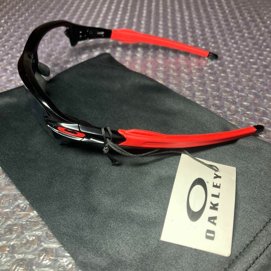 Oakley - 新品激安 OAKLEY オークリー FLAK XS RX ブラック レッドの