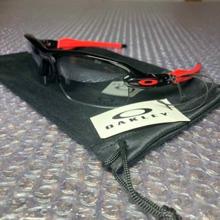 Oakley - 新品激安 OAKLEY オークリー FLAK XS RX ブラック レッドの