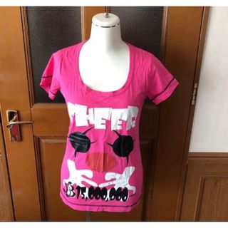 チアー(CHEER)のCHEER×ONE PIECE チアー　Tシャツ  ピンク 新品 コラボ　(Tシャツ(半袖/袖なし))