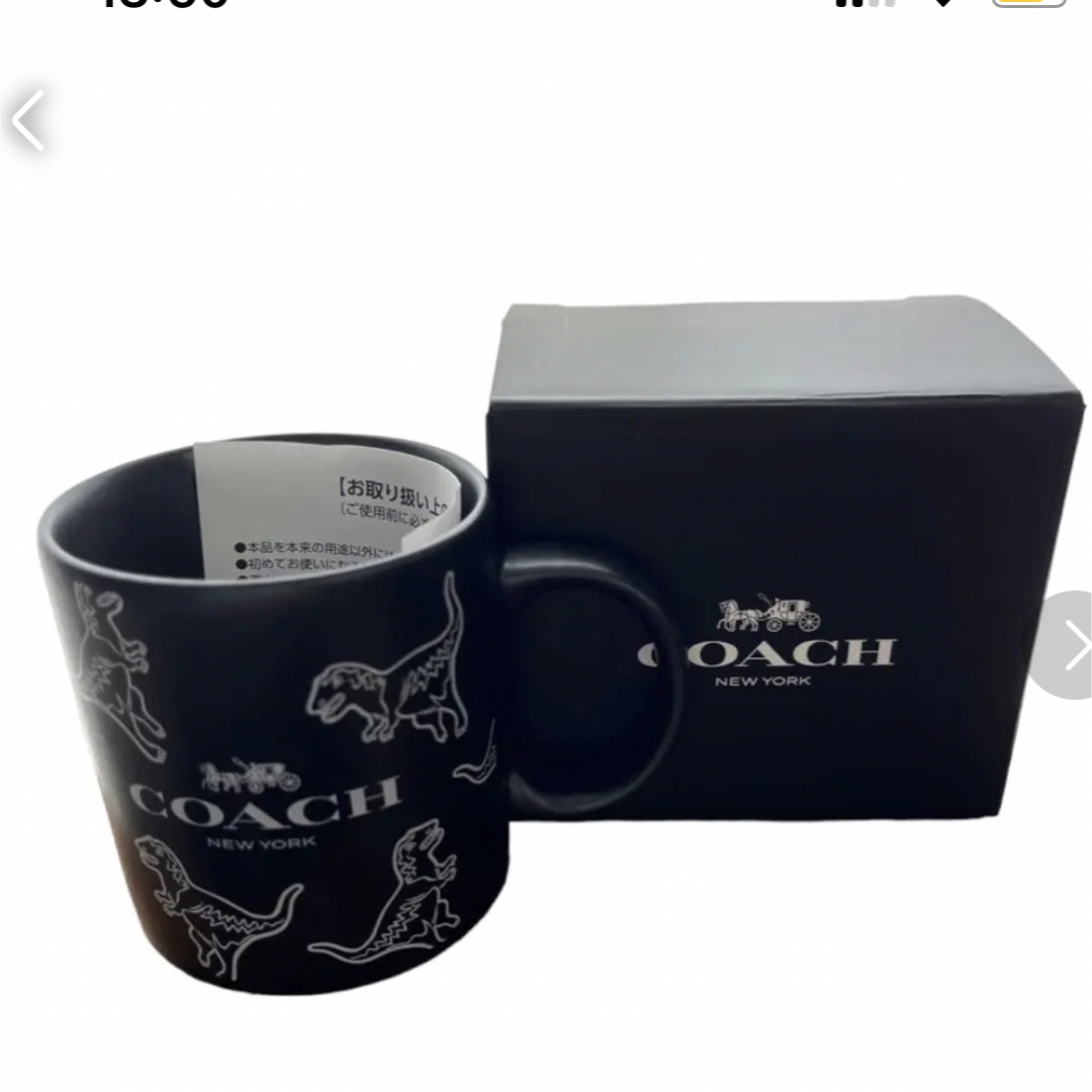 COACH(コーチ)のCOACH  ノベルティー　非売品　レキシー　マグカップ インテリア/住まい/日用品のキッチン/食器(グラス/カップ)の商品写真