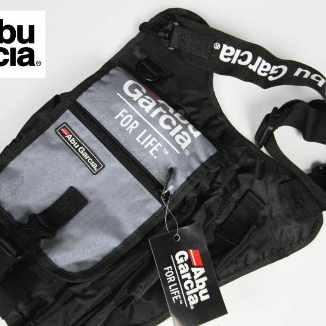 少数入荷！☆【Abu Garcia】アブガルシア バッグ 黒×グレーの通販 by ゆう's shop｜ラクマ