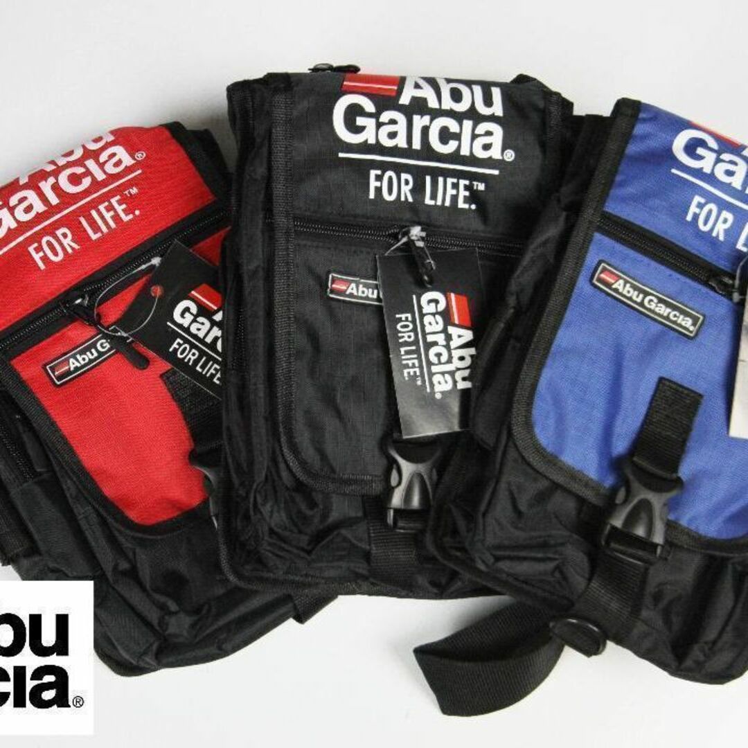 少数入荷！☆【Abu Garcia】アブガルシア バッグ 黒×グレーの通販 by ゆう's shop｜ラクマ