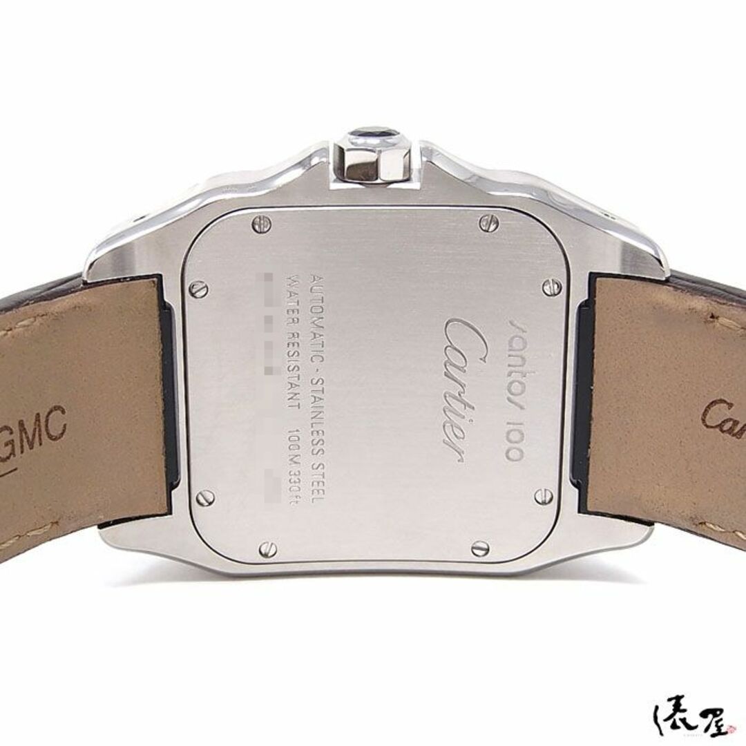 【仕上済/OH済】カルティエ サントス 100 LMサイズ 自動巻 メンズ Cartier 時計 腕時計 【送料無料】