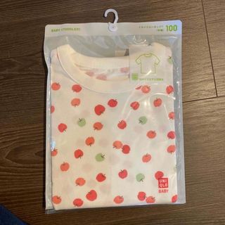 ユニクロ(UNIQLO)のユニクロ　ドライクルーネックT（半袖）100 3枚(Tシャツ/カットソー)