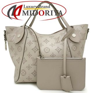 ルイヴィトン(LOUIS VUITTON)のルイ・ヴィトン LOUIS VUITTON ヒナPM M54353 ハンドバッグ 2021SS ブリューム ライトグレー系 ローズマドモアゼル パステルピンク系 / 350450【中古】(ハンドバッグ)