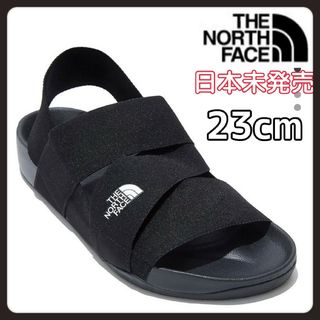 ザノースフェイス(THE NORTH FACE)の【新品】ノースフェイスクロスサンダルシューズブラック23(サンダル)