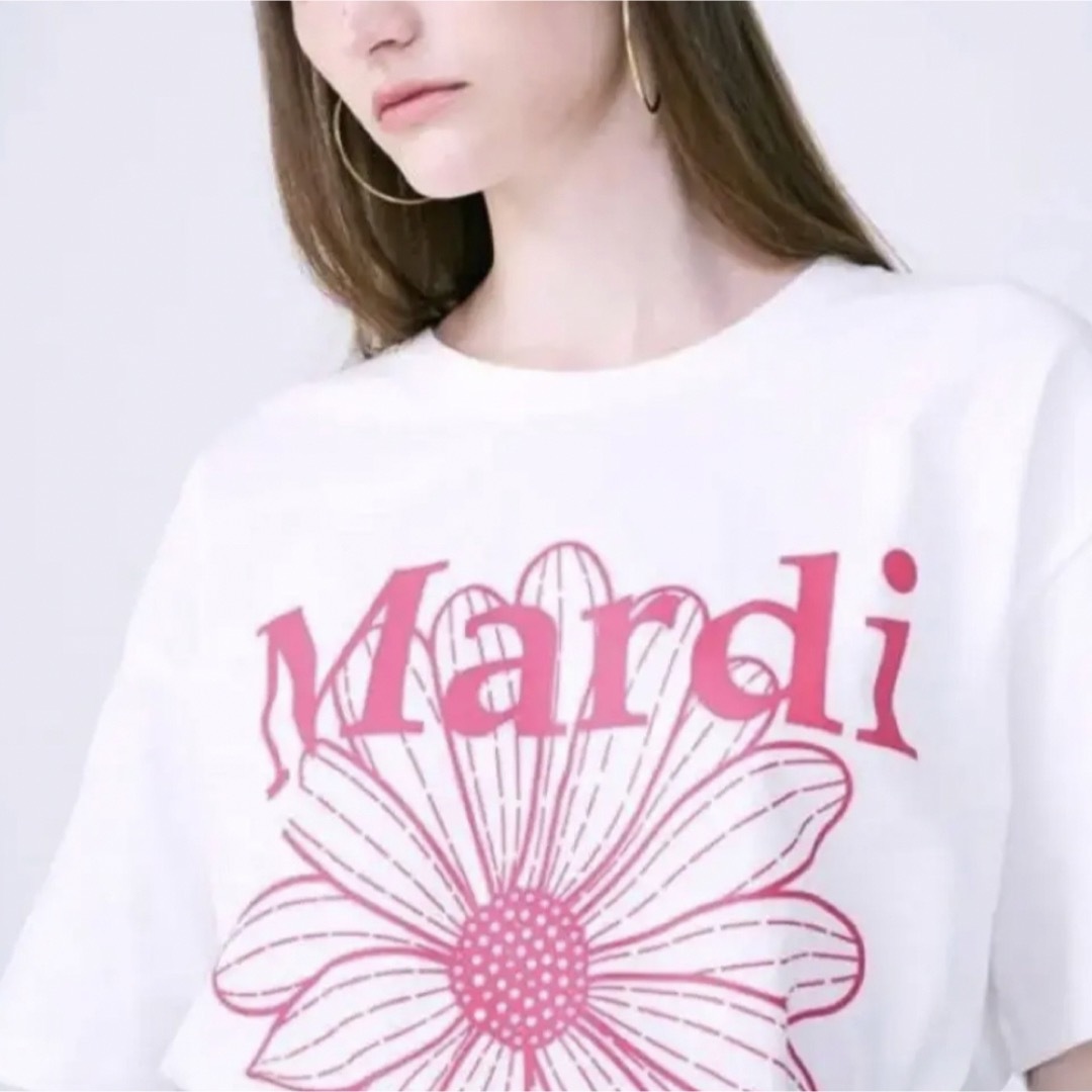 【正規品】Mardi Mercredi マルディメクルディ　Tシャツ　ピンク | フリマアプリ ラクマ