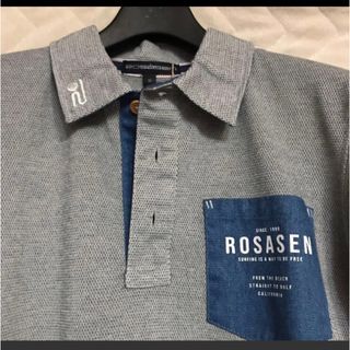 ロサーゼン(ROSASEN)の値下げ　新品　ロサーセン　ポロシャツ(ウエア)