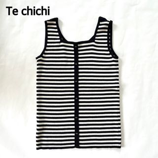 テチチ(Techichi)のTe chichi リブニットタンクトップ(ニット/セーター)