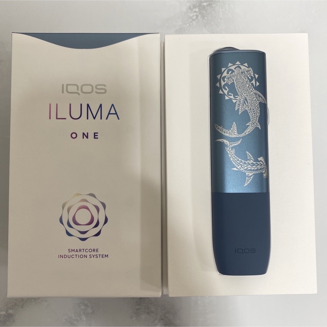 IQOS - iQOS ILUMA ONE イルマワン トライバル シャーク レーザー加工