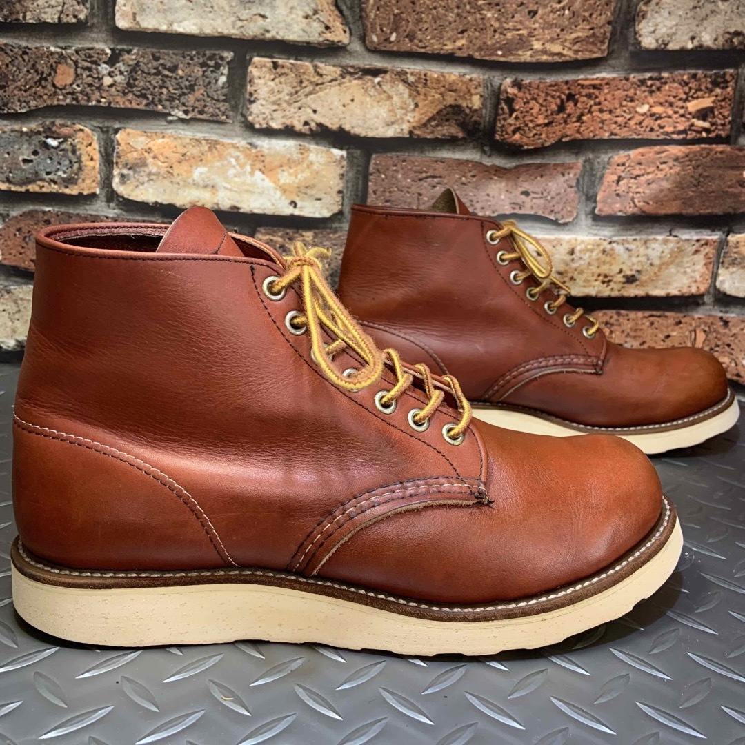 ☆REDWING 8166  四角犬タグ　US7.5D (23E21) 2