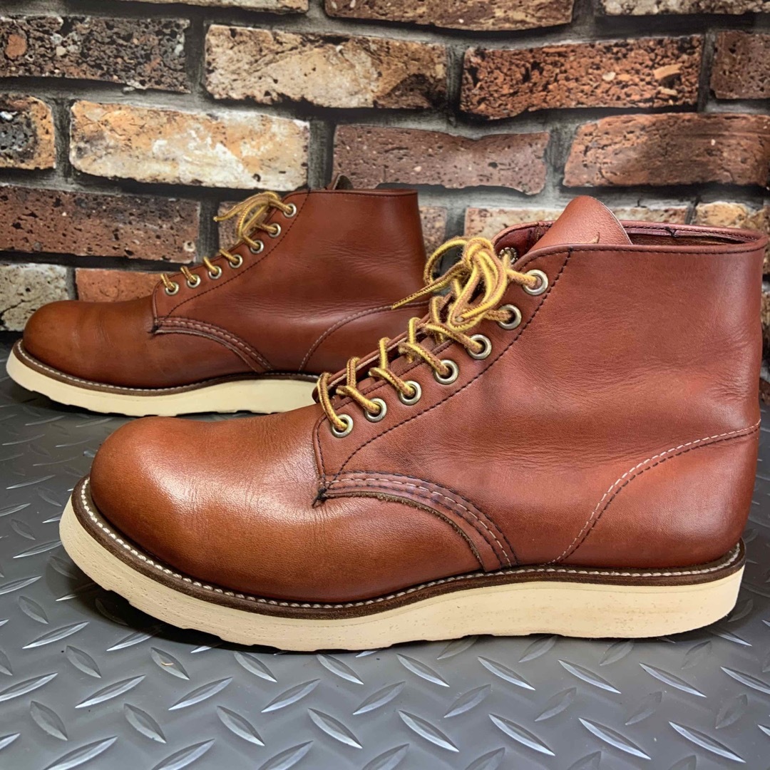 ☆REDWING 8166  四角犬タグ　US7.5D (23E21) 1