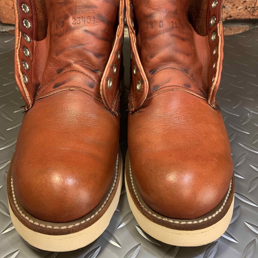 ☆REDWING 8166  四角犬タグ　US7.5D (23E21) 3