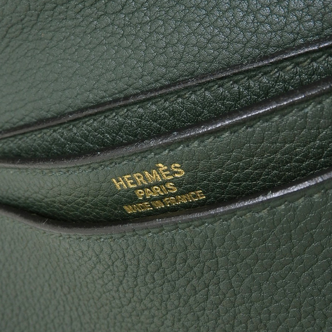 エルメス HERMES サックアデペッシュ38 ビジネスバッグ トリヨンクレマンス エトゥープ SV金具 □L刻印 2008年  新入荷 HE0810