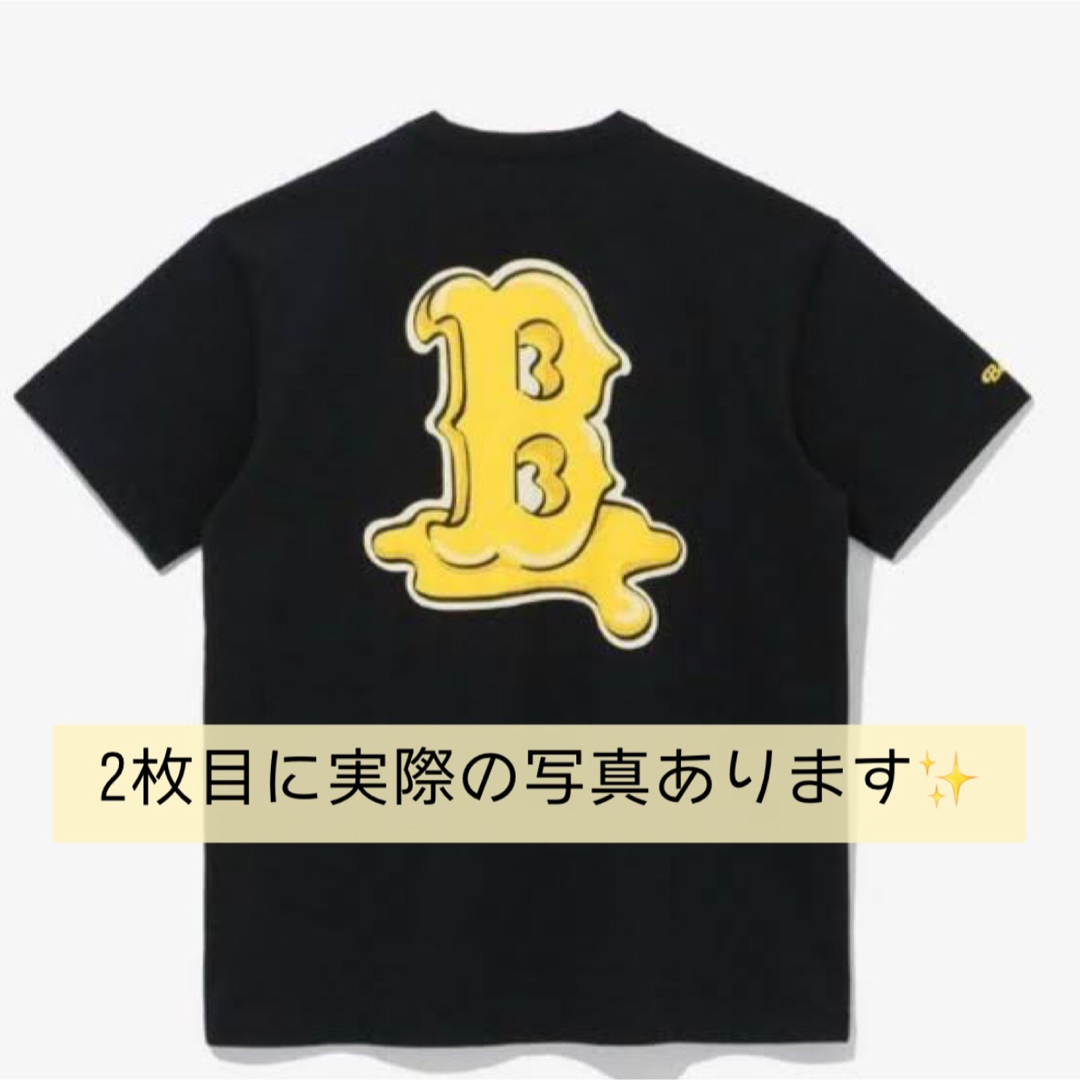 NEW ERA(ニューエラー)の【最終値下げ NEW ERA Tシャツ BTS × MLB Butter  メンズのトップス(Tシャツ/カットソー(半袖/袖なし))の商品写真