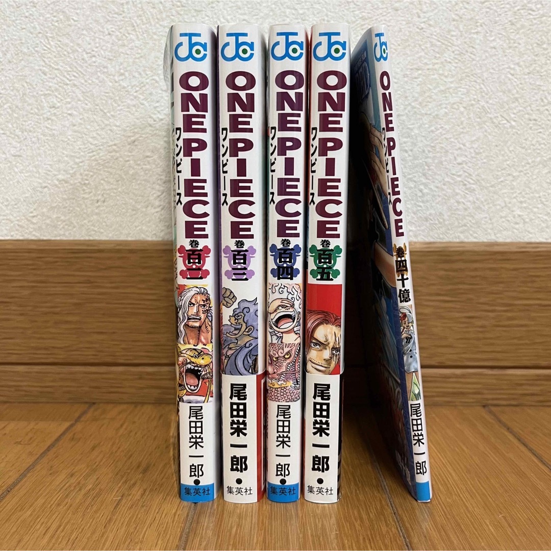 集英社 - ワンピース 単行本 102巻〜105巻 劇場特典 40億巻 5冊セット