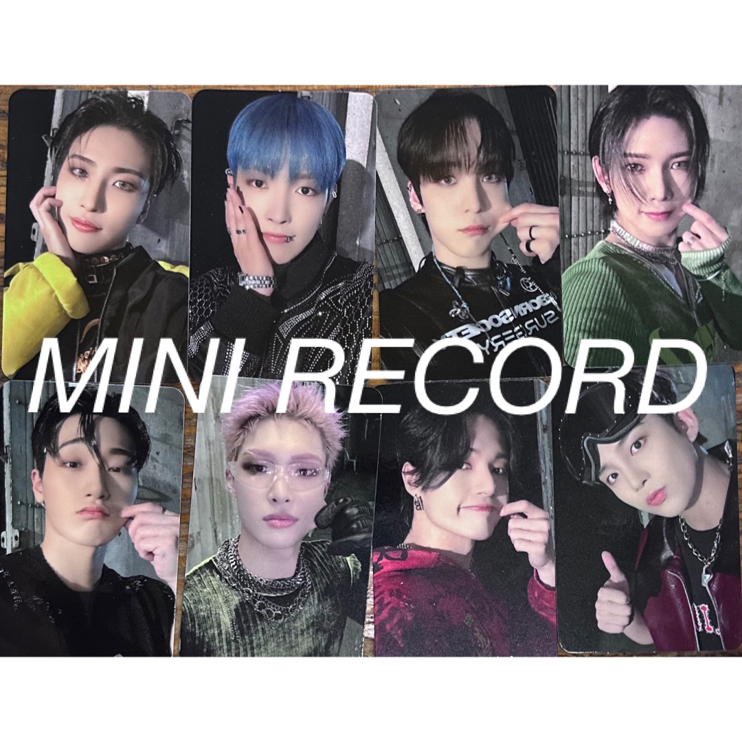 ATEEZ トレカ MINI RECORD ミニレコード ヨントン 対面サイン会