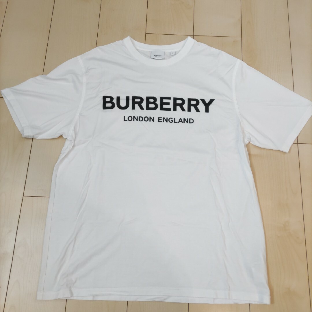 BURBERRY(バーバリー)のBURBERRY　半袖Tシャツ　ホワイト メンズのトップス(Tシャツ/カットソー(半袖/袖なし))の商品写真