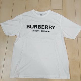 バーバリー(BURBERRY)のBURBERRY　半袖Tシャツ　ホワイト(Tシャツ/カットソー(半袖/袖なし))