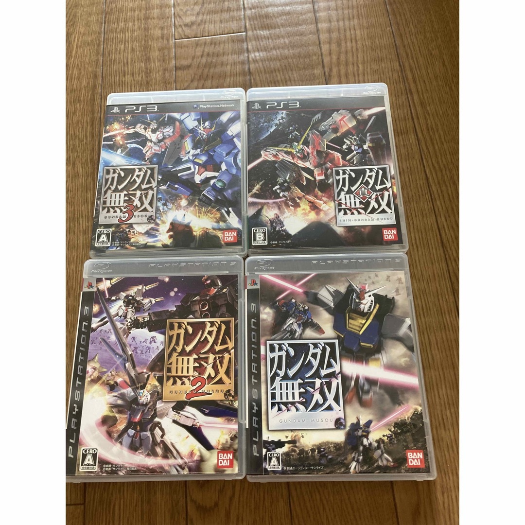 PlayStation3 PS3真・ガンダム無双 ガンダム無双1/2/3 セットの通販 by zheng ガンダム無双 1,2,3 起動確認済