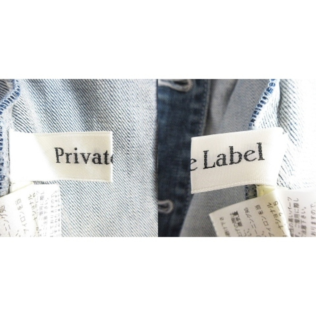 PRIVATE LABEL プライベートレーベル デニムジャケット Gジャン ジージャン ハート M 青の通販 by ベクトル ラクマ店| プライベートレーベルならラクマ
