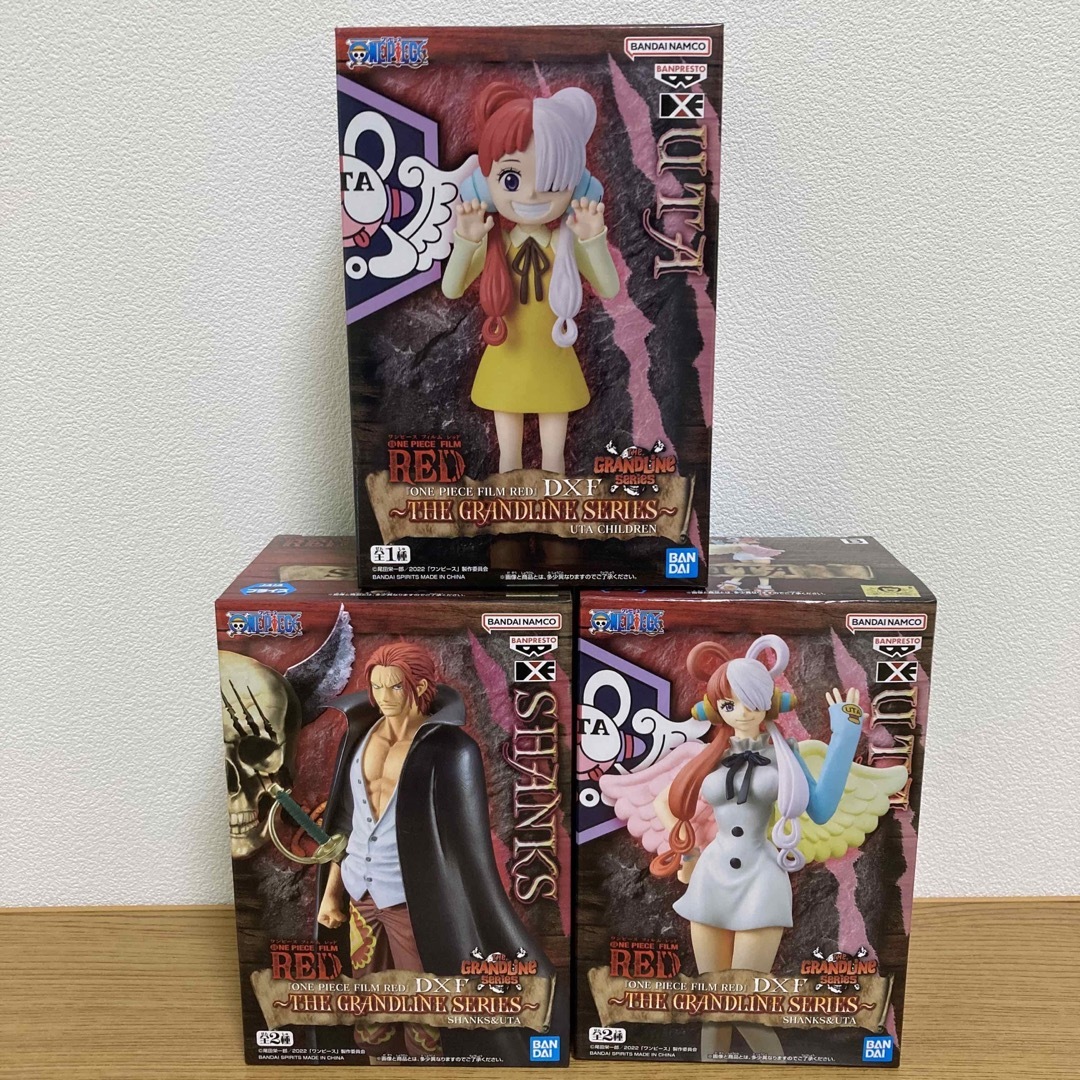 『ONE PIECE FILM RED』 DXF シャンクス×ウタ フィギュア