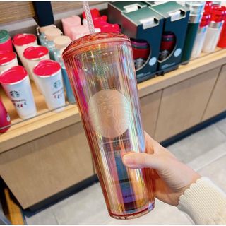 店内全品ﾎﾟｲﾝﾄ2倍!! STARBUCKS x PORTER タンブラー オレンジ