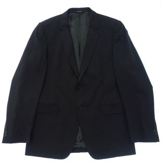 ドルチェアンドガッバーナ(DOLCE&GABBANA)のドルチェ＆ガッバーナ テーラードジャケット 2B ウール 黒【AFB28】(テーラードジャケット)