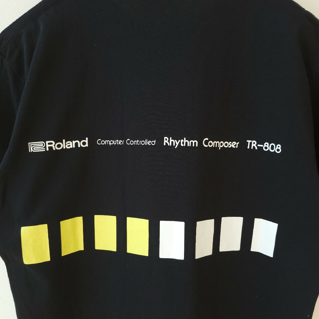 Roland(ローランド)のユニクロ　メンズSサイズ　半袖Tシャツ　Roland ローランド　TR-808 メンズのトップス(Tシャツ/カットソー(半袖/袖なし))の商品写真