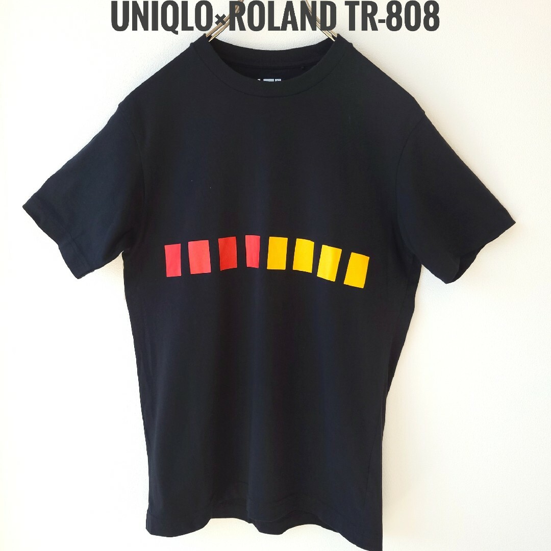 Roland(ローランド)のユニクロ　メンズSサイズ　半袖Tシャツ　Roland ローランド　TR-808 メンズのトップス(Tシャツ/カットソー(半袖/袖なし))の商品写真