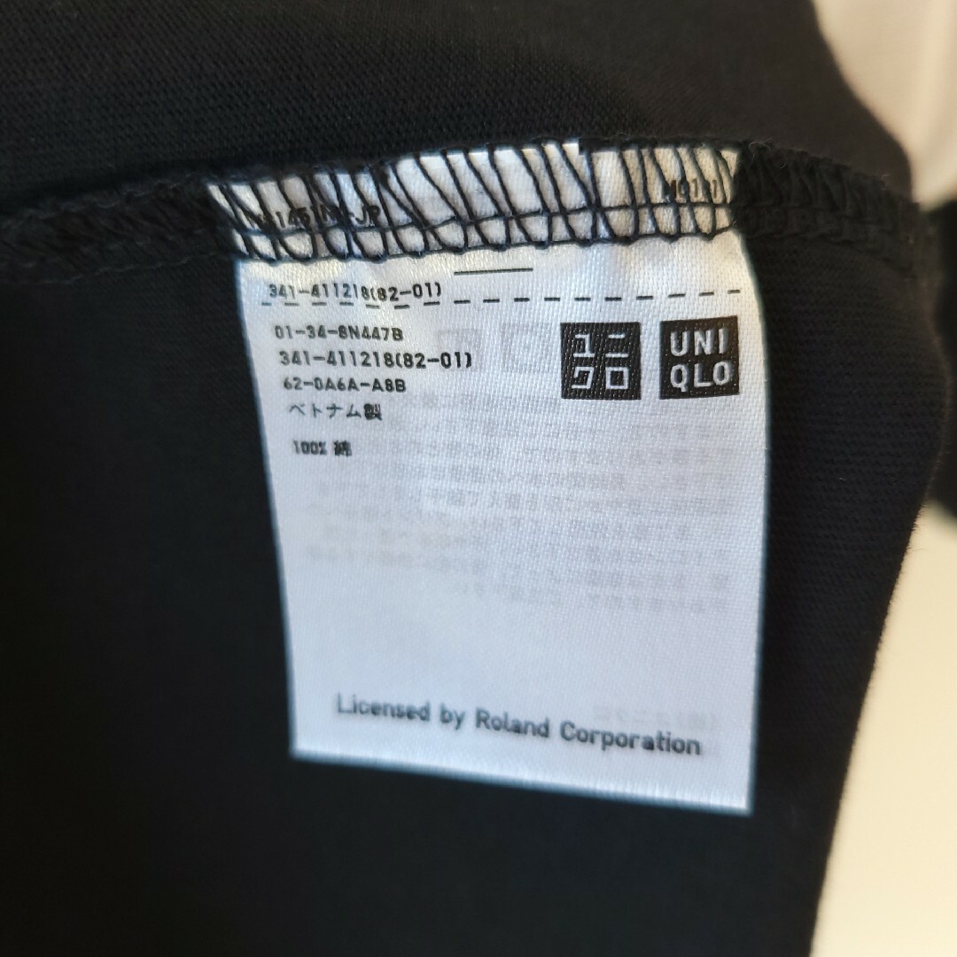 Roland(ローランド)のユニクロ　メンズSサイズ　半袖Tシャツ　Roland ローランド　TR-808 メンズのトップス(Tシャツ/カットソー(半袖/袖なし))の商品写真