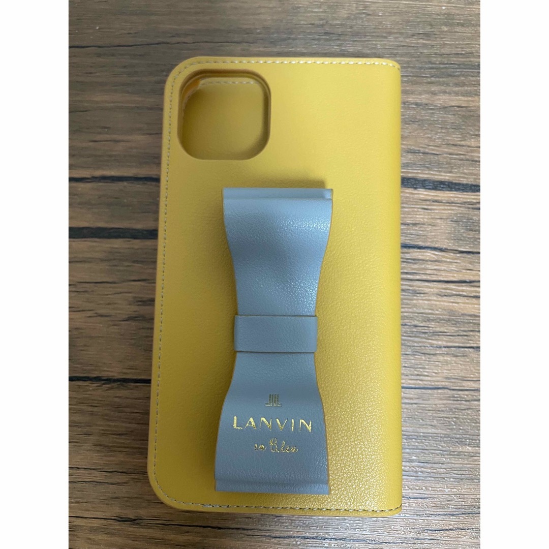 LANVIN en Bleu(ランバンオンブルー)のLANVIN en Bleu iPhone13 手帳型ケース スマホ/家電/カメラのスマホアクセサリー(iPhoneケース)の商品写真