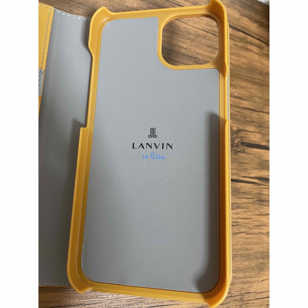 LANVIN en Bleu(ランバンオンブルー)のLANVIN en Bleu iPhone13 手帳型ケース スマホ/家電/カメラのスマホアクセサリー(iPhoneケース)の商品写真