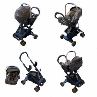 カトージ nuna ベビーカー Pepp Luxx&トラベルセットレインカバー付-