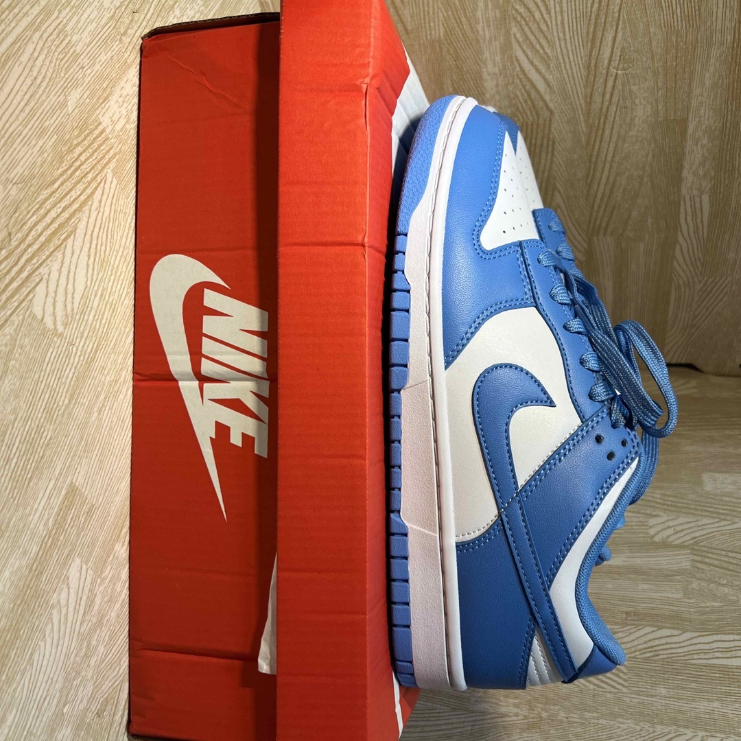 NIKE dunk low university blue UNC ダンク 水色 - スニーカー