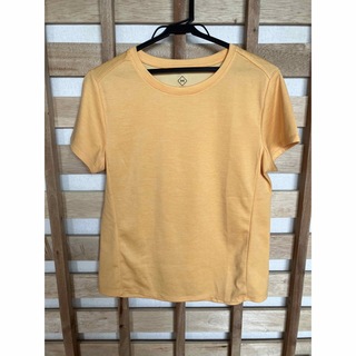 未使用  ドライ Tシャツ  黄色(Tシャツ(半袖/袖なし))