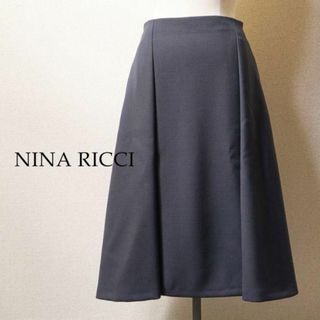 NINA RICCI ニナリッチ ロング・マキシ丈スカート 36(XS位) 黒